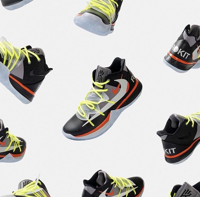 Nike Kyrie 5 'Friends' Black White Multi Culture kings euro petrol
