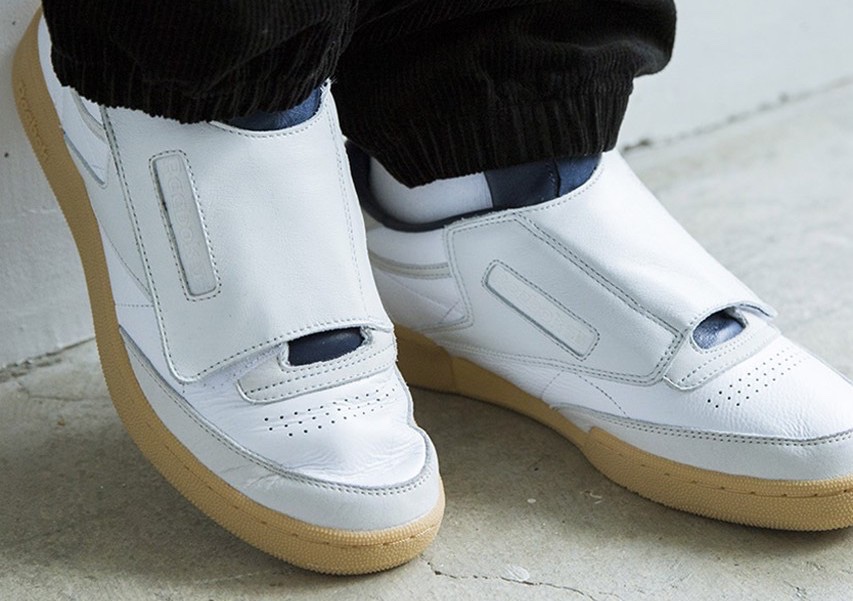 reebok classic nylon pizza