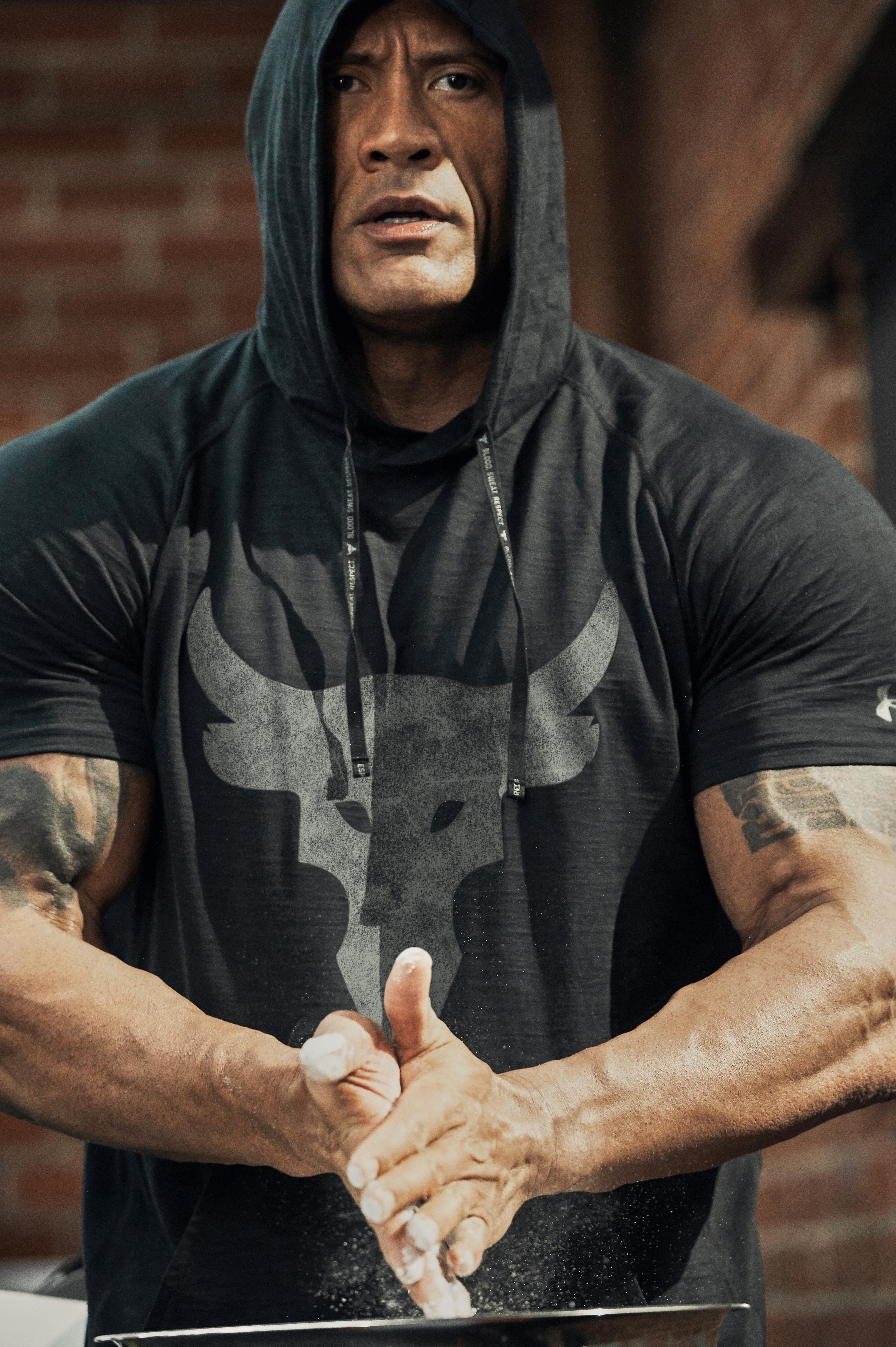 为强者而生!巨石强森率全新 under armour project rock 系列来袭
