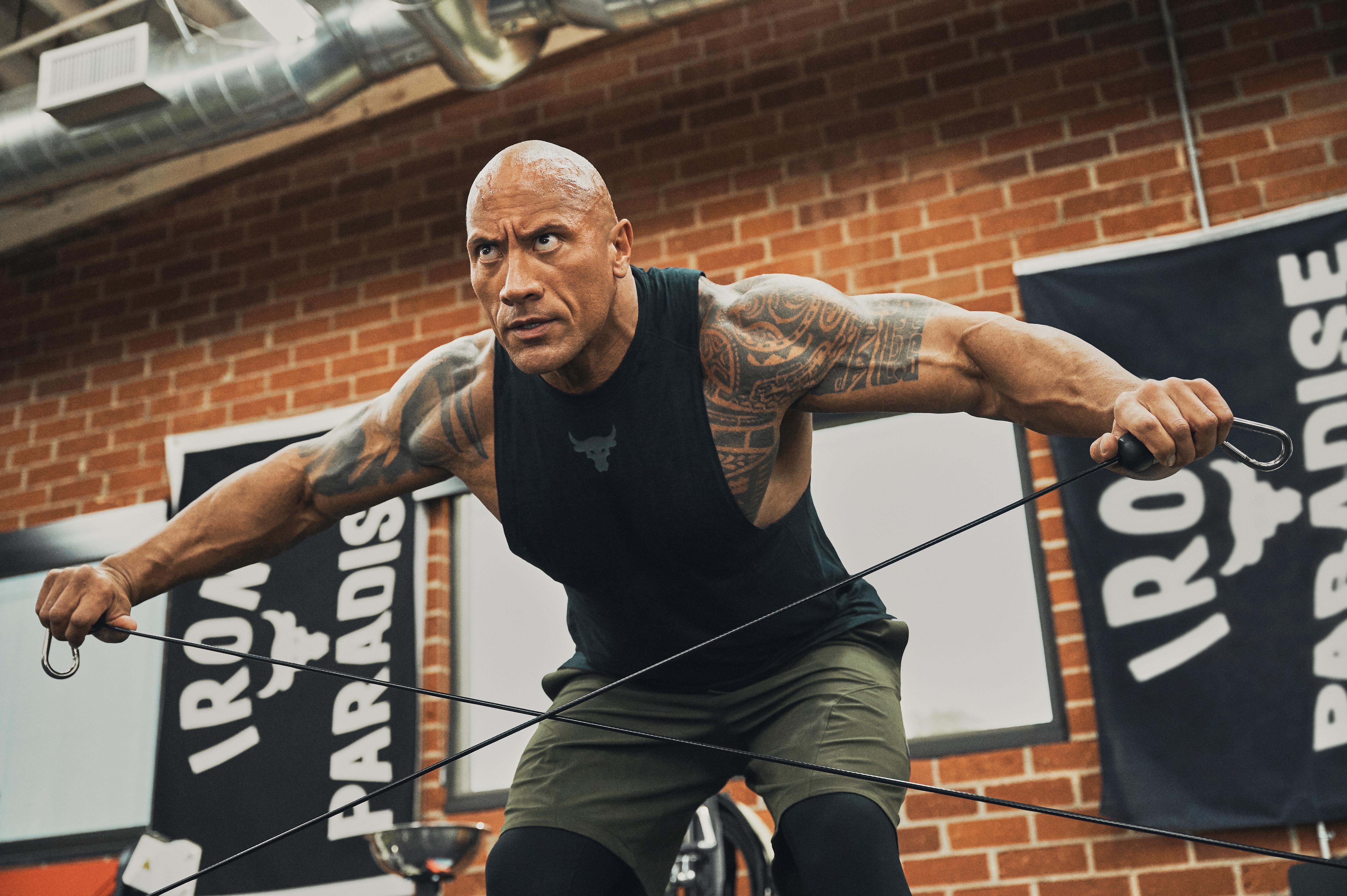 为强者而生!巨石强森率全新 under armour project rock 系列来袭