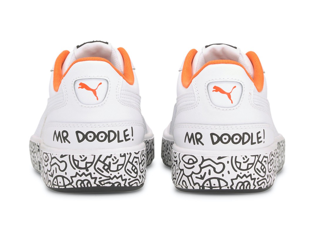 童真气息,puma sky lx low "mr doodle" 即将发售