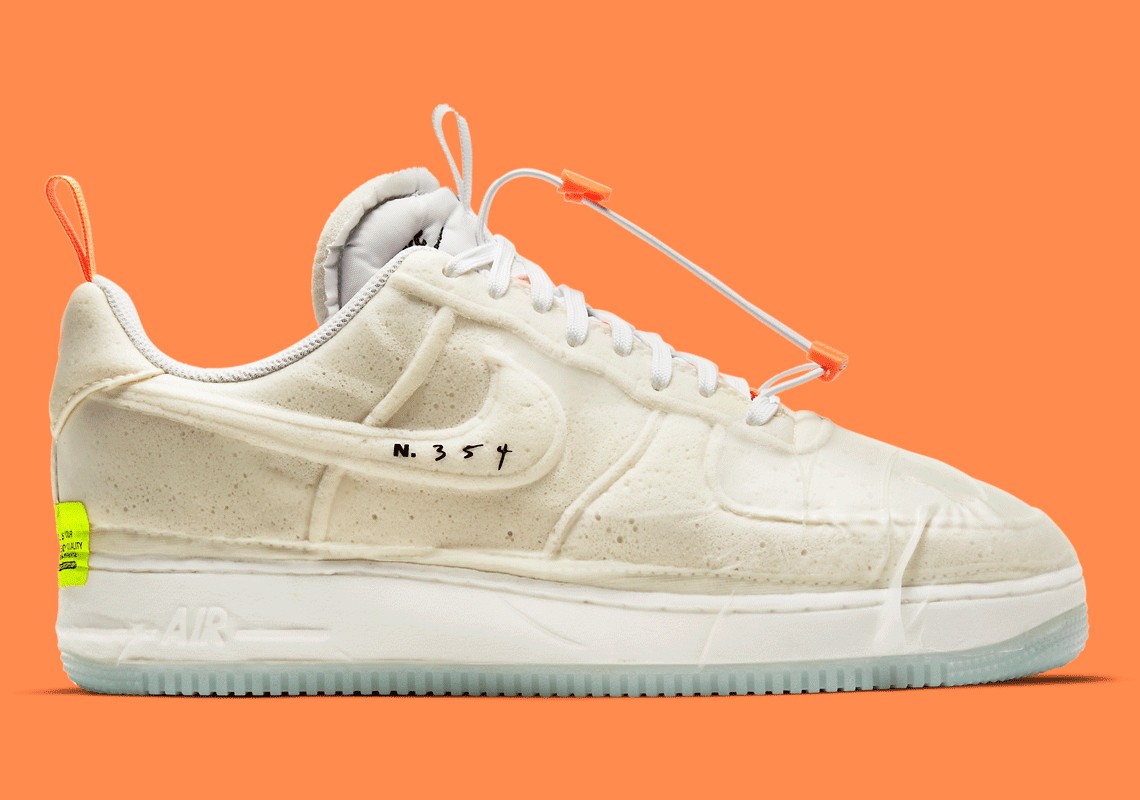 龍柒泡沫鞋面，Nike Air Force 1 Low EXPERIMENTAL 全新配色释出